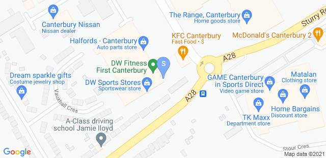 Map to Silverbacks MMA